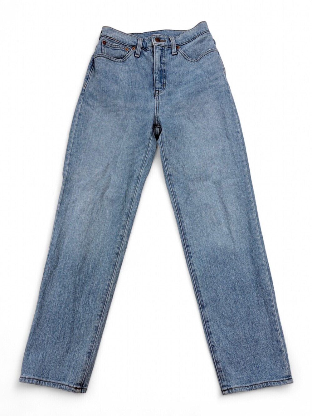 Madewell Classic Straight-Leg Jeans Size 26 Light Wash
